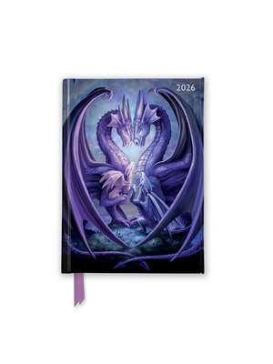 Anne Stokes: Raising Dragons 2026 Luxury Pocket Diary Planner - Week to View de Flame Tree Studio