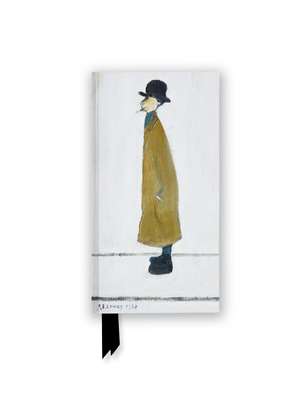 L.S. Lowry: Gentleman Looking at Something (Foiled Slimline Journal) de Flame Tree Studio