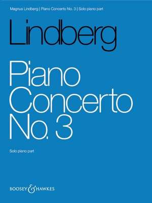 Piano Concerto No. 3 de Magnus Lindberg