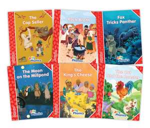 Jolly Phonics Folktales Red Readers (Level 1) Complete Set (1-6) de Emily Guille-Marrett