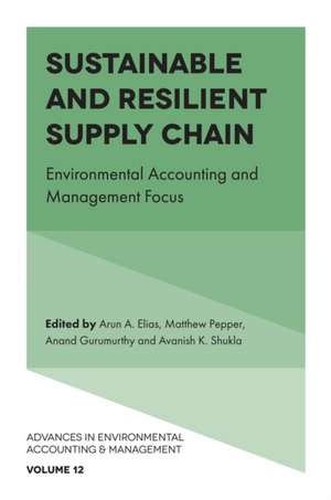 Sustainable and Resilient Supply Chain de Anand Gurumurthy