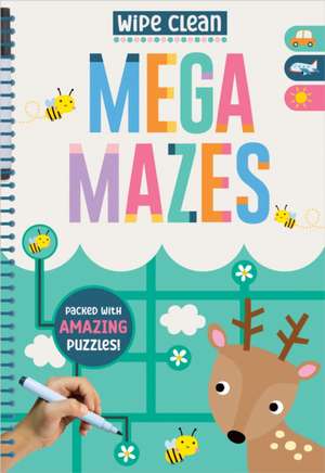 Wipe Clean: Mega Mazes de Amy Boxshall