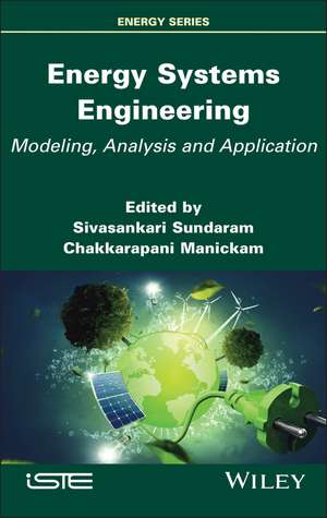 Energy Systems Engineering de Sivasankari Sundaram