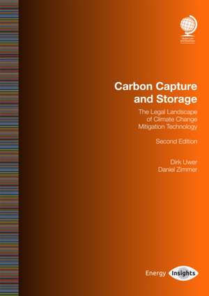 Carbon Capture and Storage de Dirk Uwer