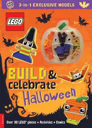 LEGO® Books: Build & Celebrate Halloween (includes over 30 pieces) de Buster Books