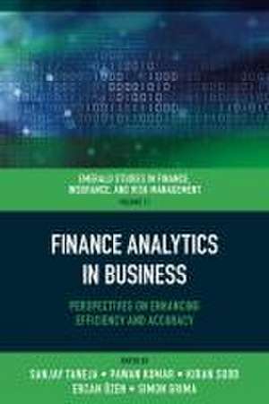 Finance Analytics in Business de Sanjay Taneja
