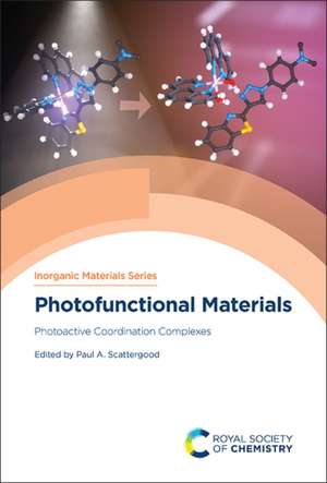 Photofunctional Materials de Paul A Scattergood