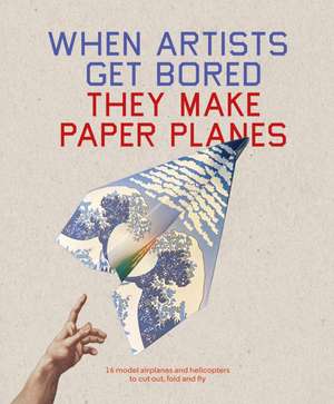 When Artists Get Bored... They Make Paper Planes de Trevor Bounford