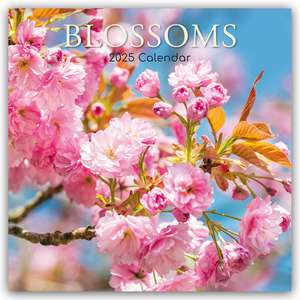 Blossoms - Blüten 2025 - 16-Monatskalender de The Gifted Stationery Co. Ltd