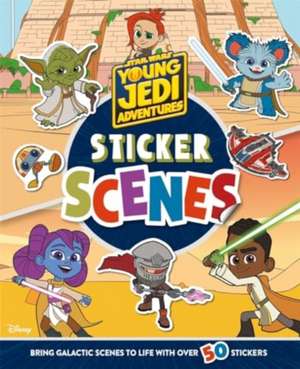 Star Wars Jedi Adventures: Sticker Scenes de Walt Disney