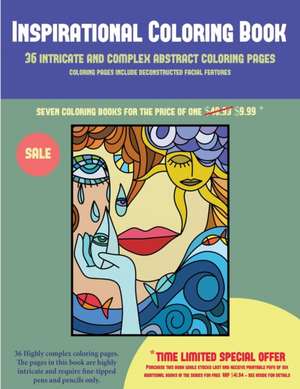 Inspirational Coloring Book (36 intricate and complex abstract coloring pages) de James Manning