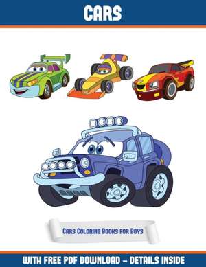 Cars Coloring Books for Boys de James Manning