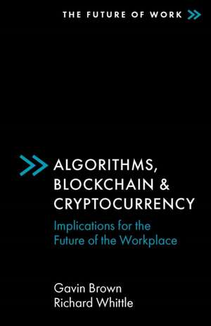 Algorithms, Blockchain & Cryptocurrency de Gavin Brown