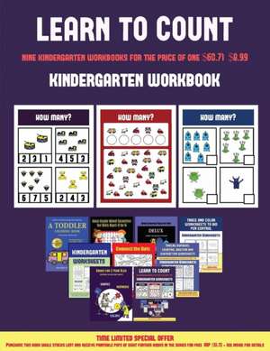 Kindergarten Workbook (Learn to count for preschoolers) de James Manning