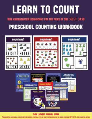 Preschool Counting Workbook (Learn to count for preschoolers) de James Manning