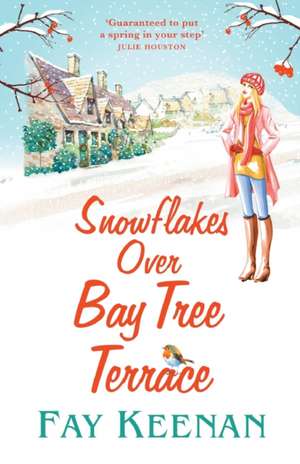 Snowflakes Over Bay Tree Terrace de Fay Keenan