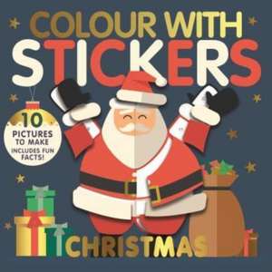 Colour with Stickers Christmas de Jonny Marx