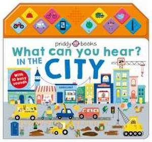 What Can You Hear? In The City de Priddy Books