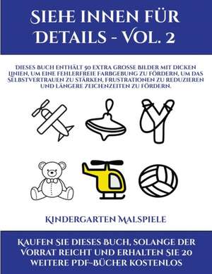 Kindergarten Malspiele (Siehe innen für Details - Vol. 2) de Jessica Windham