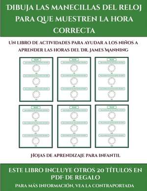 Manning, J: Hojas de aprendizaje para infantil (Dibuja las m de James Manning