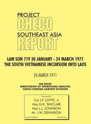 CHECO Southeast Asia study de Jr. Loye