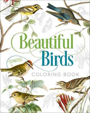 Beautiful Birds Coloring Book de Peter Gray