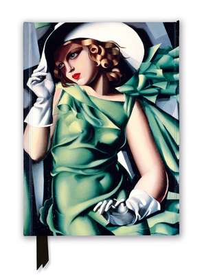 Tamara de Lempicka: Young Lady with Gloves, 1930 (Foiled Journal) de Flame Tree Studio