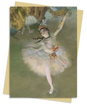 The Star (Degas) Greeting Card Pack: Pack of 6 de Flame Tree Studio