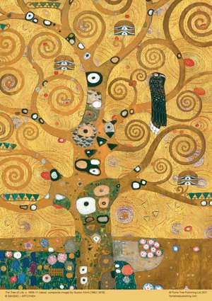 Adult Jigsaw Puzzle Gustav Klimt: The Tree of Life (500 pieces): 500-Piece Jigsaw Puzzles de Flame Tree Studio