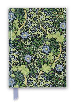 William Morris: Seaweed (Address Book) de Flame Tree Studio