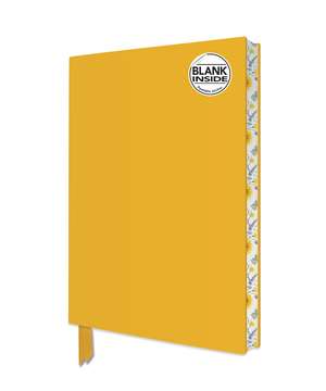 Sunny Yellow Blank Artisan Notebook (Flame Tree Journals) de Flame Tree Studio