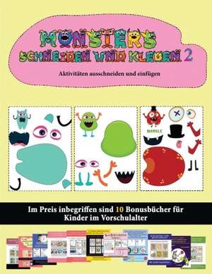 Aktivitäten ausschneiden und einfügen (20 vollfarbige Kindergarten-Arbeitsblätter zum Ausschneiden und Einfügen) de James Manning