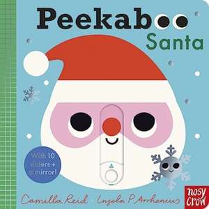 Peekaboo Santa de Camilla Reid