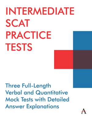 Intermediate SCAT Practice Tests de Anthem Press