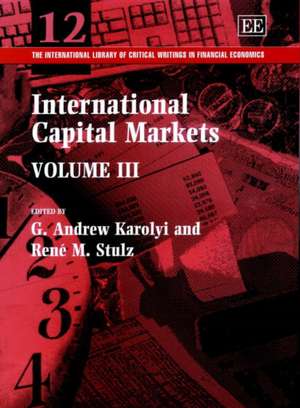 International Capital Markets de G. A. Karolyi