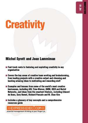 Creativity – Innovation 01.04 de M Syrett