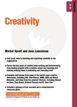Creativity de Michel Syrett