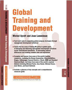 Global Training and Development de Michel Syrett