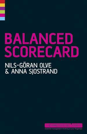 The Balanced Scorecard 2e de N–G Olve