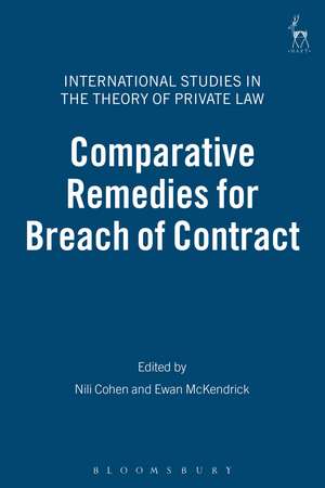 Comparative Remedies for Breach of Contract de Nili Cohen