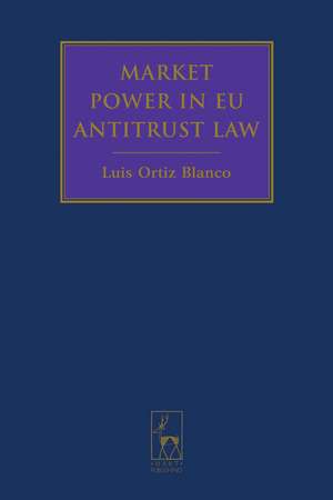 Market Power in EU Antitrust Law de Luis Ortiz Blanco