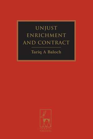 Unjust Enrichment and Contract de Tariq Baloch