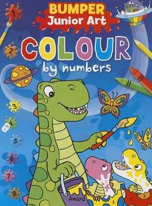 Bumper Junior Art Colour by Numbers de Angela Hewitt