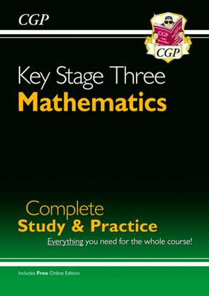 KS3 Maths Complete Revision & Practice - Higher (includes Online Edition, Videos & Quizzes): for Years 7, 8 and 9 de Cgp Books