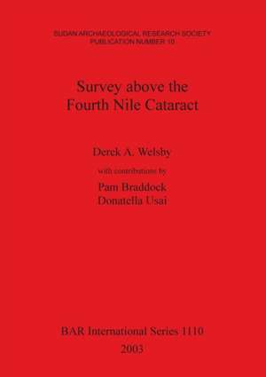 Survey above the Fourth Nile Cataract de Derek A. Welsby