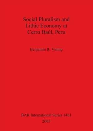 Social Pluralism and Lithic Economy at Cerro Baúl, Peru de Benjamin R. Vining