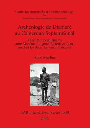 Archéologie du Diamaré au Cameroun Septentrional de Alain Marliac