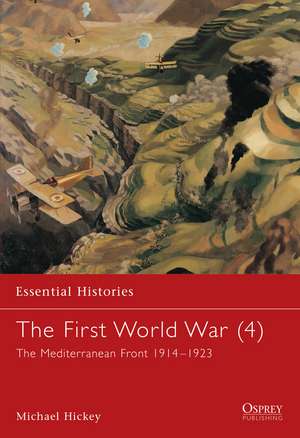 The First World War (4): The Mediterranean Front 1914–1923 de Michael Hickey