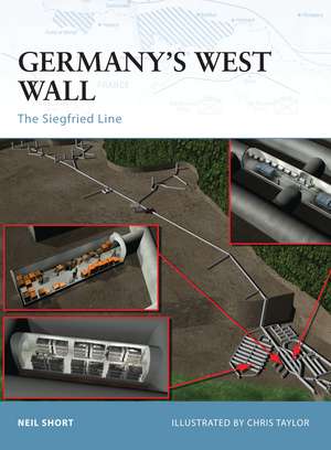 Germany's West Wall: The Siegfried Line de Neil Short