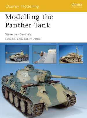 Modelling the Panther Tank de Steve van Beveren